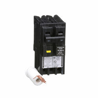 Square D HomeLine 50A 120/240V Ground Fault Plug-In Circuit Breaker 2.3 H x 4.6 W x 7.9 D in.