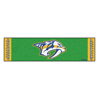 NHL - Nashville Predators Yellow Putting Green Mat - 1.5ft. x 6ft.