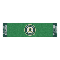 MLB - Oakland Athletics Putting Green Mat - 1.5ft. x 6ft.