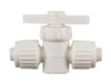 Flair-It 1/2 in. 1/2 in. Plastic Supply Valve