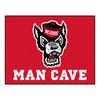 North Carolina State University Wolfpack Man Cave Rug - 34 in. x 42.5 in.