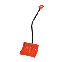 Emsco Group Bigfoot Orange Steel Poly Snow Shovel 52 in. L x 18 in. W