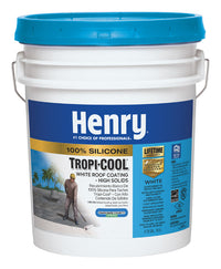 Henry Tropi-Cool White Silicone Roof Coating 4.75 gal