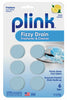 Plink Tablet Drain Freshener and Cleaner 6 oz. (Pack of 12)