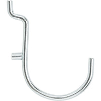 V2306 1-1/2â€ Curved Hook 5/pk - Zinc Plated