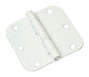 National Hardware 3-1/2 in. L White Door Hinge 3 pk