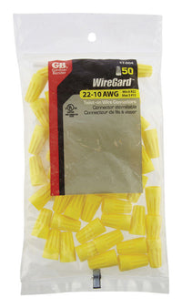 Gardner Bender WireGard Wire Connector Yellow 50 pk