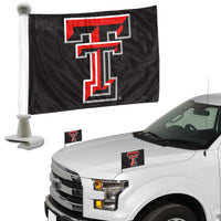 Texas Tech University Ambassador Car Flags - 2 Pack