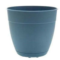 Bloem Dayton 5.75 in. H X 6 in. D Plastic Planter Ocean Blue