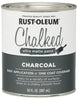 Rust-Oleum Chalked Charcoal Chalk Paint 30 oz. (Pack of 2)