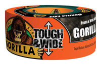 Gorilla 2.88 in. W x 30 yd. L Black Duct Tape