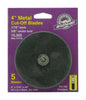 Gator 4 in. D X 3/8 in. Aluminum Oxide Metal Cut-Off Blade 5 pc