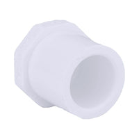 Charlotte Pipe Schedule 40 1/2 in. Spigot x 1/2 in. Dia. Slip PVC Plug (Pack of 50)