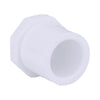 Charlotte Pipe Schedule 40 1/2 in. Spigot x 1/2 in. Dia. Slip PVC Plug (Pack of 50)