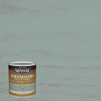 Minwax Polyshades Semi-Transparent Satin Vintage Blue Oil-Based Polyurethane Stain and Polyurethane (Pack of 4)