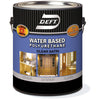 Deft Water Based Polyurethane Satin Clear Waterborne Wood Finish 1 gal. (Pack of 4)