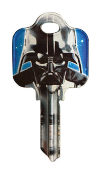 Hillman Star Wars Darth Vader House/Padlock Universal Key Blank Single (Pack of 5).