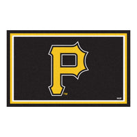 MLB - Pittsburgh Pirates 4ft. x 6ft. Plush Area Rug