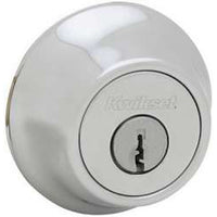 660 26 SCAL SCS K3 1-Cyl Deadbolt - Polished Chrome