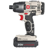 Porter Cable 20 V 1/4 in. Cordless Brushed Compact Impact Driver Kit (Battery & Charger)