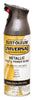 Rust-Oleum Universal Paint & Primer in One Black Stainless Steel Spray 11 oz. (Pack of 6)