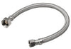 BK Products ProLine 3/8 in. Compression X 1/2 in. D FIP 20 in. Braided Stainless Steel Faucet Supply