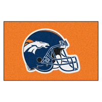 NFL - Denver Broncos Helmet Rug - 5ft. x 8ft.