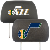 NBA - Utah Jazz Embroidered Head Rest Cover Set - 2 Pieces