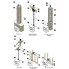 DuraVent 3 in. Dia. Aluminum/Galvanized Steel Stove Vent Horizontal Termination Cap (Pack of 2)