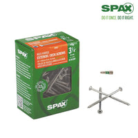 Spax 3 1/4 in. L Flat Head Multi-Purpose Screws 1 lb 83 pk