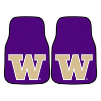 University of Washington Carpet Car Mat Set - 2 Pieces