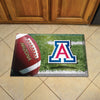 University of Arizona Rubber Scraper Door Mat