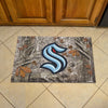 NHL - Seattle Kraken Camo Rubber Scraper Door Mat