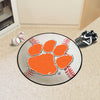 Clemson University Baseball Rug - 27in. Diameter