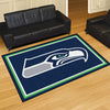 NFL - Seattle Seahawks 5ft. x 8 ft. Plush Area Rug