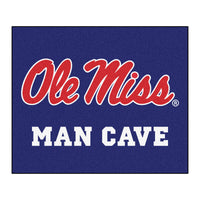 University of Mississippi (Ole Miss) Man Cave Rug - 5ft. x 6ft.