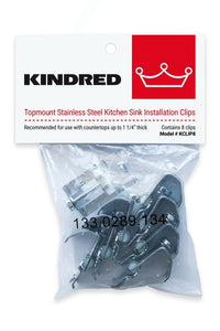 Franke Kindred Stainless Steel Sink Clips