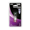 Feit 100 W T4 Tubular Halogen Bulb 1600 lm Warm White 1 pk