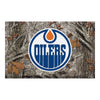 NHL - Edmonton Oilers Camo Rubber Scraper Door Mat