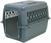 Aspen Pet Pet Porter Large Plastic Pet Carrier Black/Gray 27 in. H X 25 in. W X 36 in. D