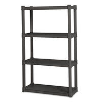 Sterilite 57.125 in. H X 34.5 in. W X 14.5 in. D Plastic Shelving Unit