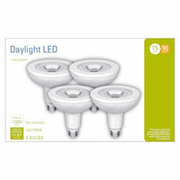 LED Light Bulbs, 15-Watts, 1,300 Lumens, 4-Pk.