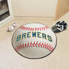 MLB - Milwaukee Brewers Retro Collection Baseball Rug - 27in. Diameter - (1970)