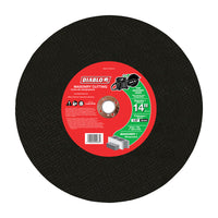 Diablo 14 in. D X 1 in. Silicon Carbide High Speed Masonry Cut-Off Disc 1 pk (Pack of 5)