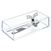 iDesign Clarity 2 in. H X 4 in. W X 8 in. D Plastic Drawer Organizer