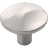 Hickory Hardware H076128-SN 1-1/4" Round Satin Nickel Crest Cabinet Knob