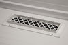 Steelcrest Designer 14 X 4 Wall /Ceiling White Return Vent Cover, With Face Mounting Screw Holes, No Damper