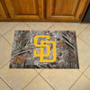 MLB - San Diego Padres Camo Rubber Scraper Door Mat