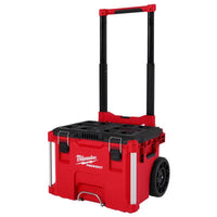 Milwaukee Packout 18.6 in. Rolling Tool Box Black/Red