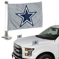 NFL - Dallas Cowboys Ambassador Car Flags - 2 Pack